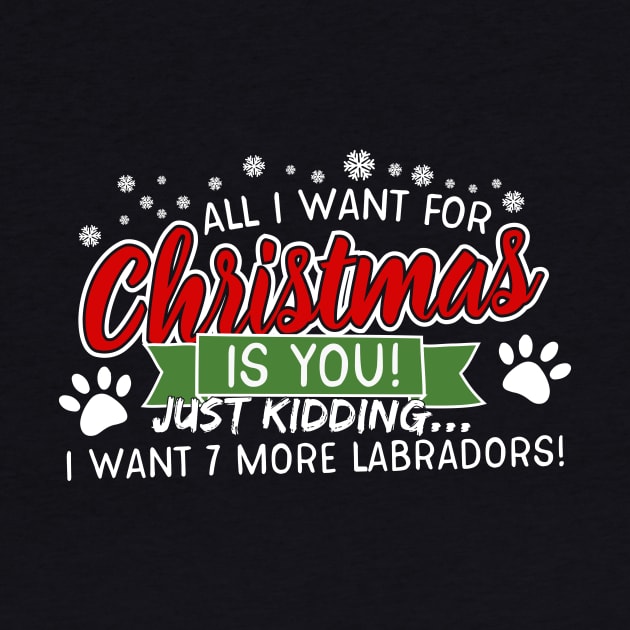 Christmas Gift for Labrador Lovers by chrisandersonis